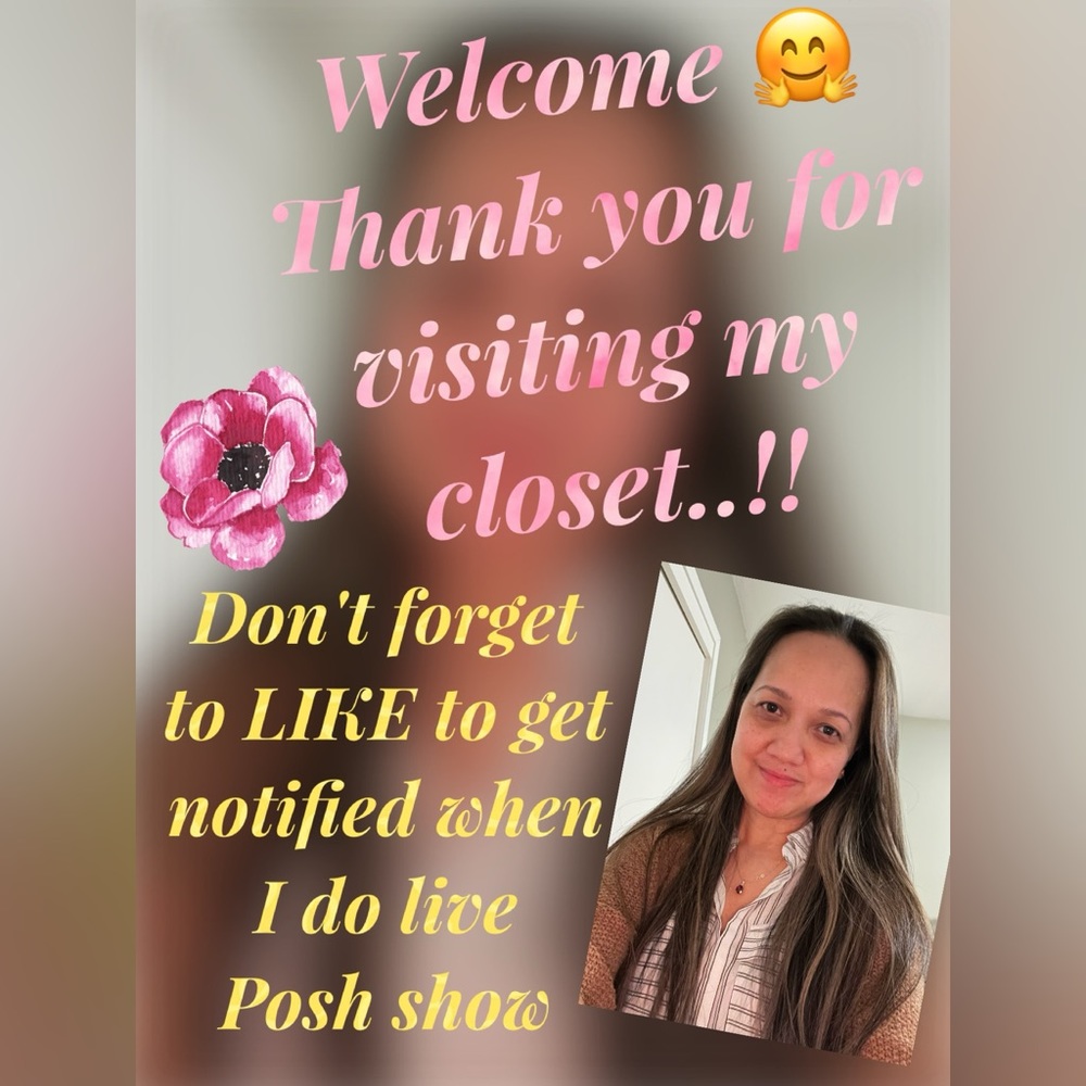 Please 🙏 Like 💓 this listing to get notified when I do live posh show 💞💞😇🙏